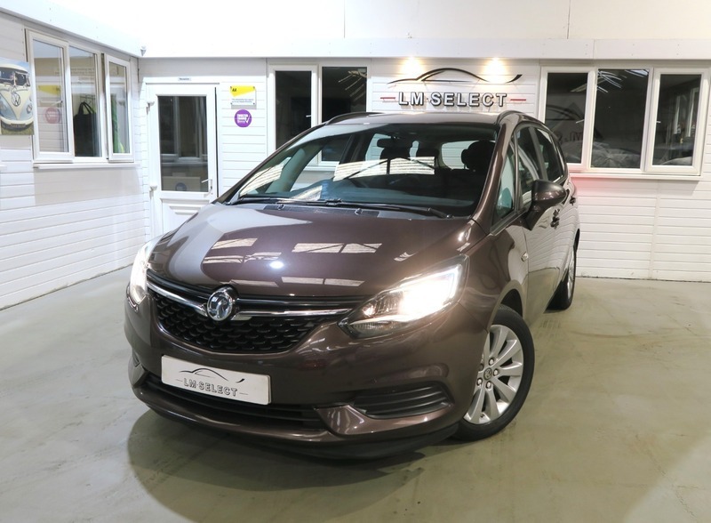 Vauxhall Zafira Design 140 FH66NWZ Brown #2