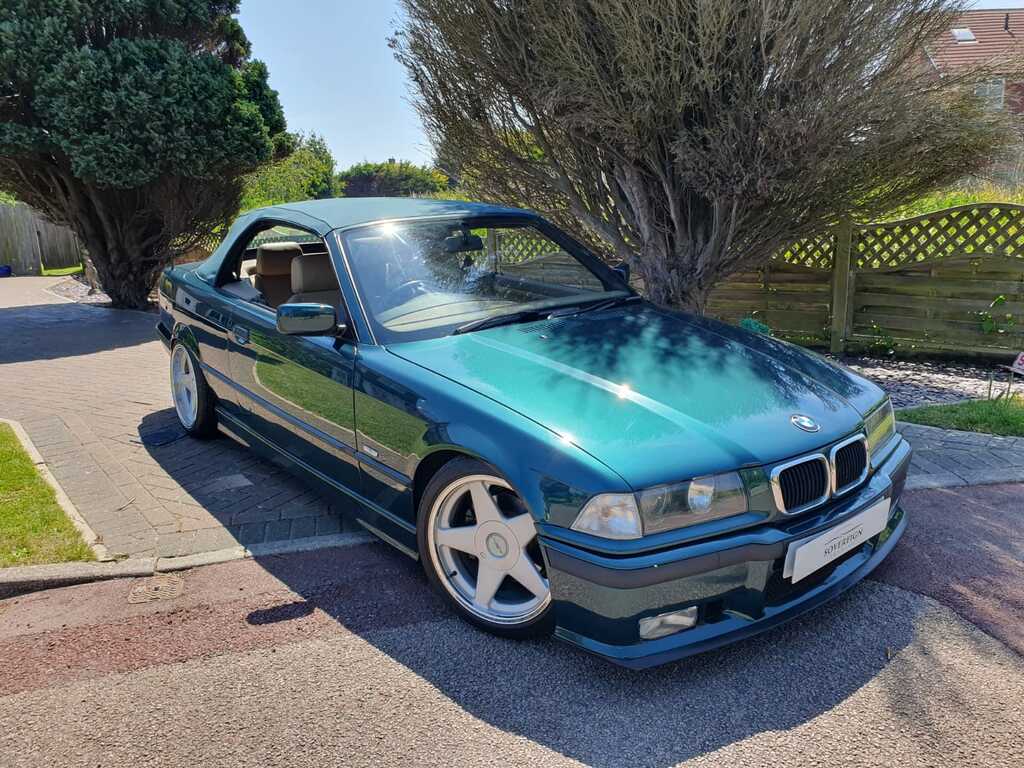 BMW 3 Series Convertible Green #5