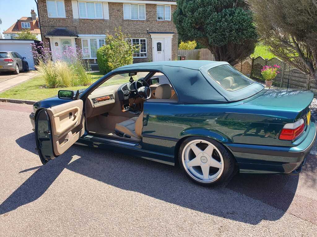 BMW 3 Series Convertible Green #3