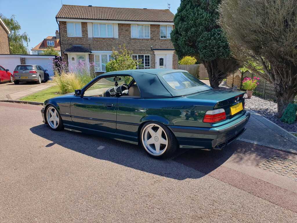 BMW 3 Series Convertible Green #4