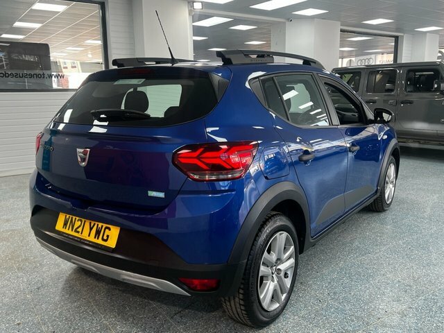 Dacia Sandero Stepway 1.0L Essential Tce 90 Bhp WN21YWG Blue #3