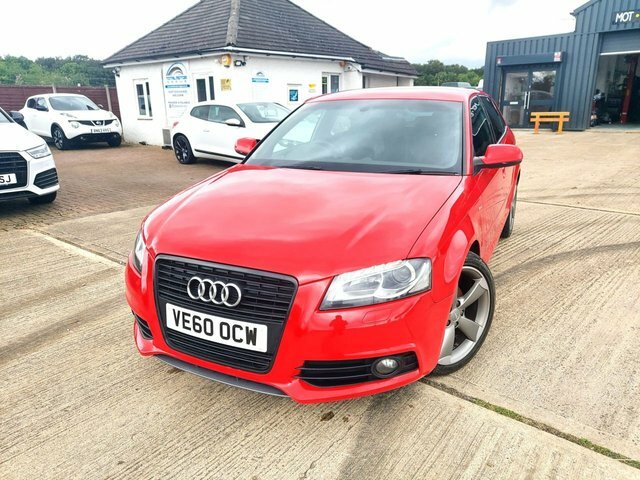 Audi A3 2.0 Sportback Tdi S Line Special Edition 138 Bh Red