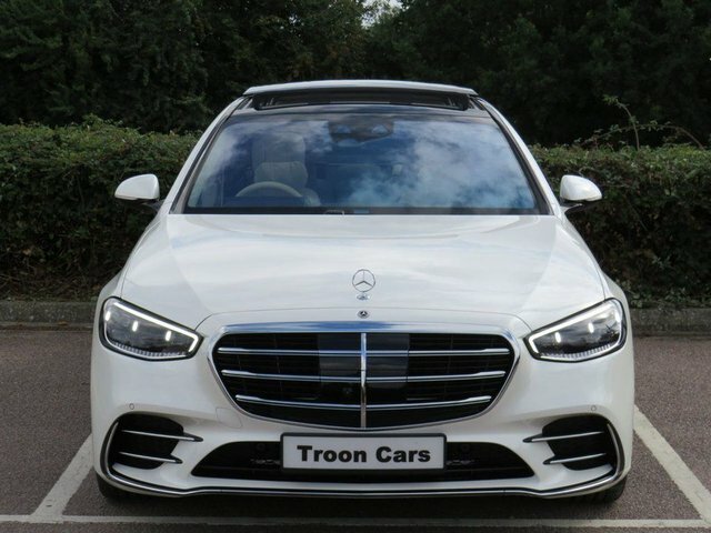 Mercedes-Benz S Class S 350 D L White #4