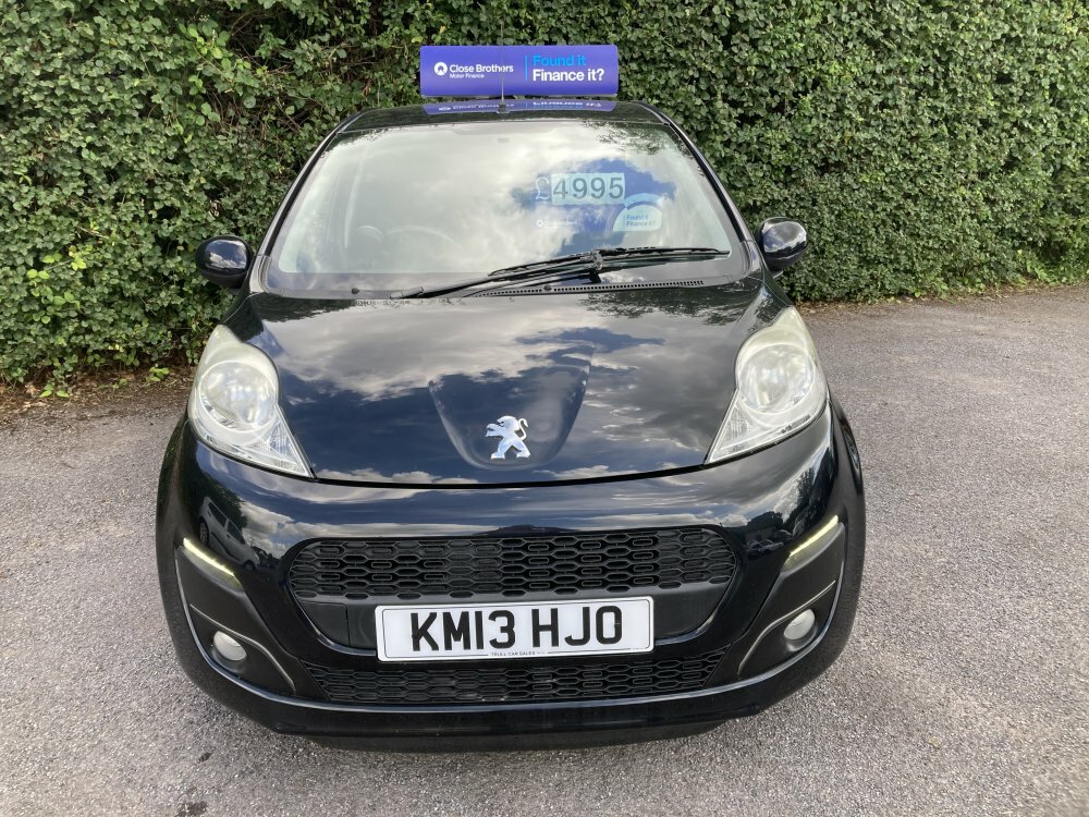 Peugeot 107 Allure 1.0 KM13HJO Black #2