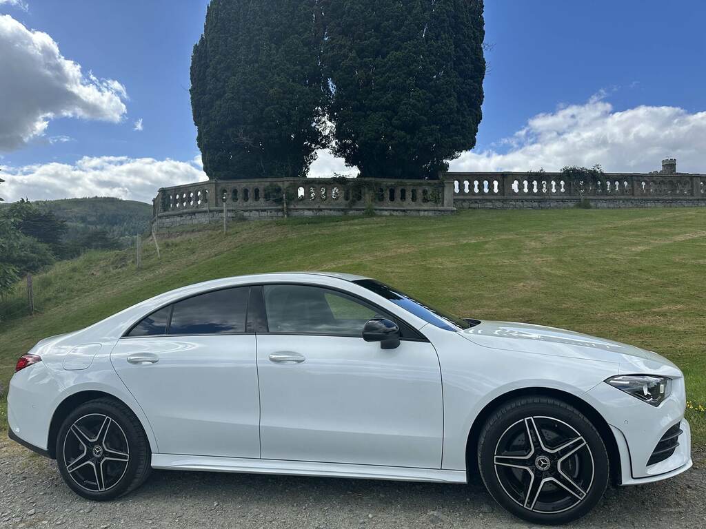 Mercedes-Benz CLA Class Cla 250E Amg Line Premium Tip White #2