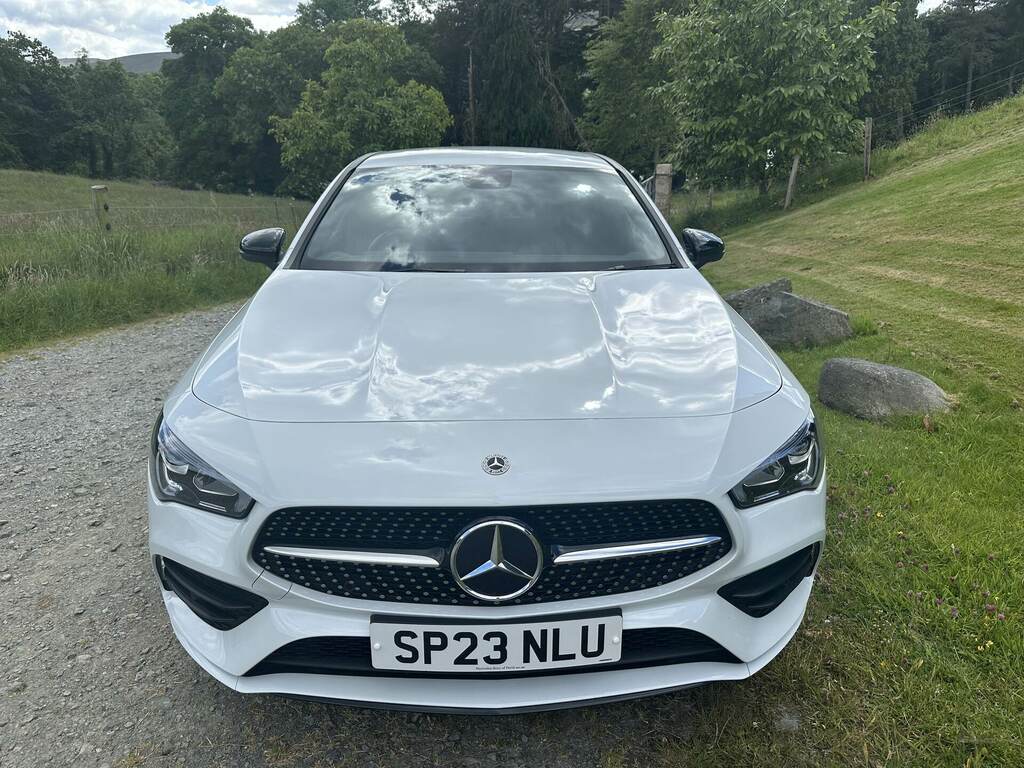 Mercedes-Benz CLA Class Cla 250E Amg Line Premium Tip White #4