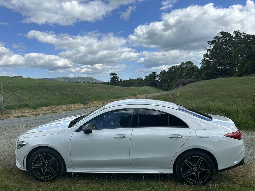 Mercedes-Benz CLA Class Cla 250E Amg Line Premium Tip White #5