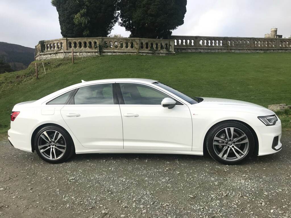 Audi A6 40 Tdi S Line S Tronic White #2