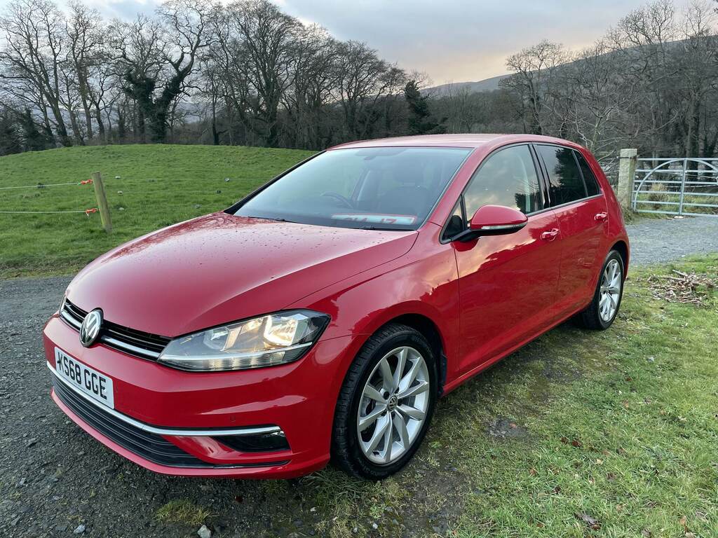 Volkswagen Golf 1.6 Tdi Gt Red #2