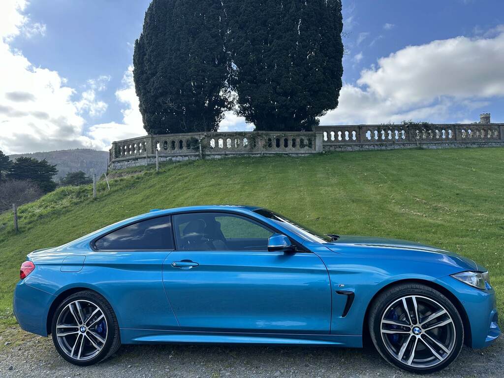 BMW 4 Series 430D Xdrive M Sport Professional Media YG68PLH Blue #2