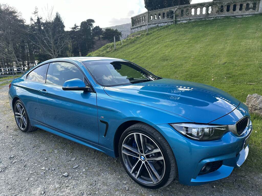 BMW 4 Series 430D Xdrive M Sport Professional Media Blue