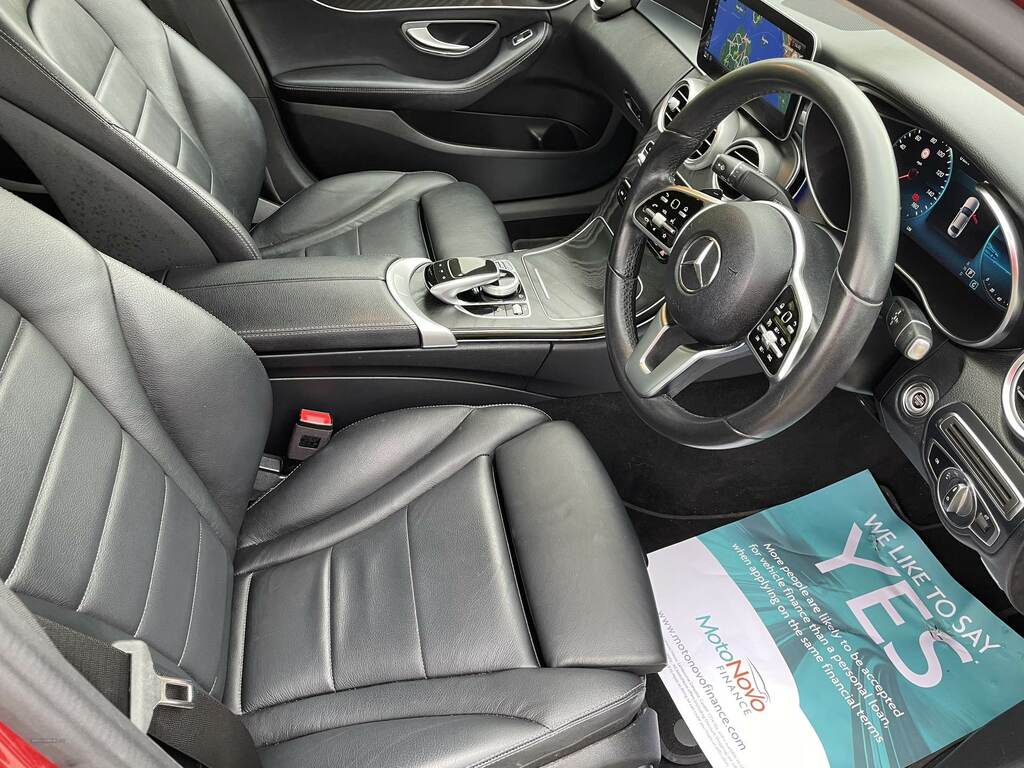 Mercedes-Benz C Class C220d Sport Premium 9G-tronic Red #5
