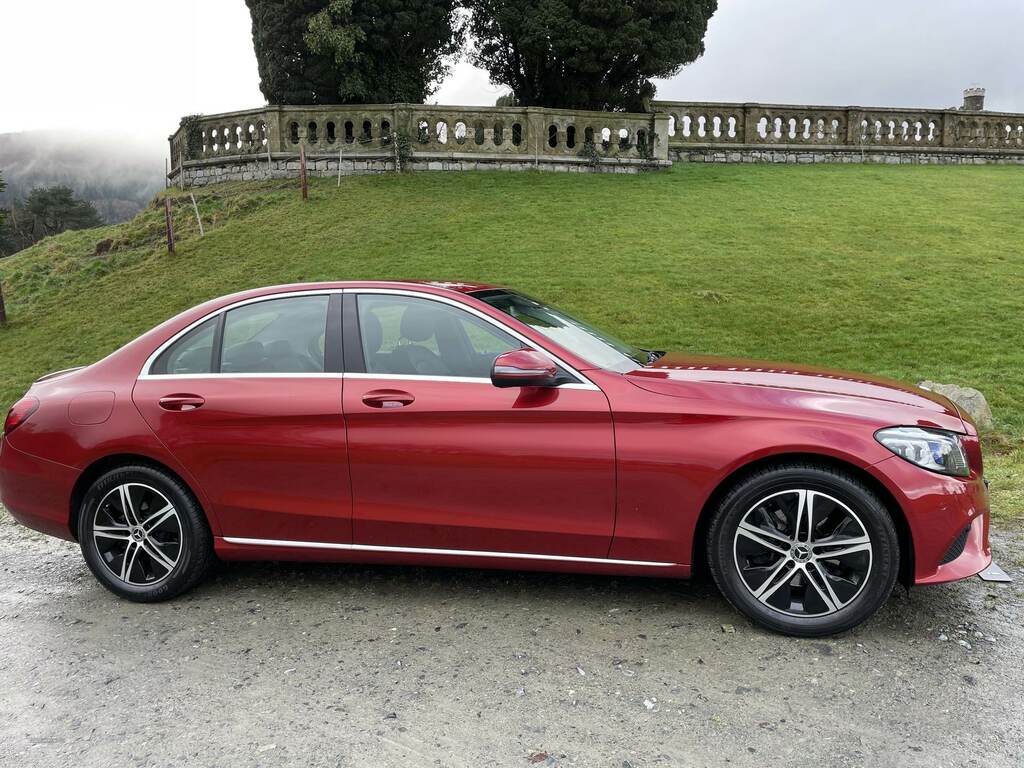 Mercedes-Benz C Class C220d Sport Premium 9G-tronic Red #2