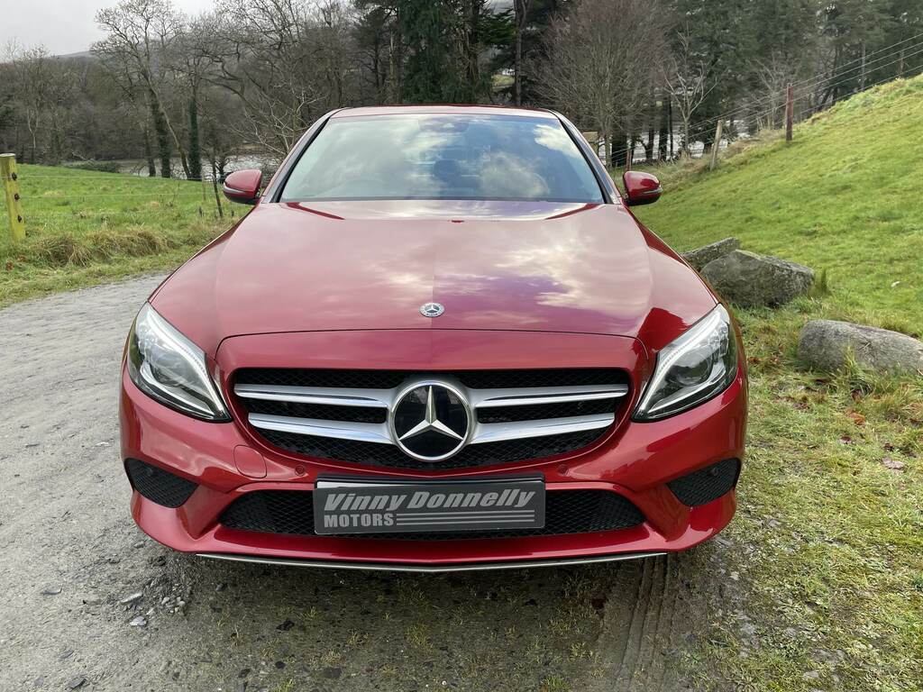 Mercedes-Benz C Class C220d Sport Premium 9G-tronic Red #4