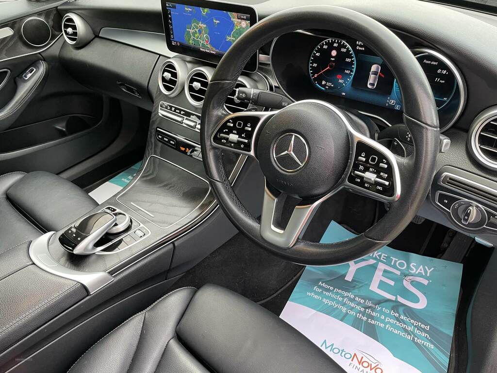 Mercedes-Benz C Class C220d Sport Premium 9G-tronic Red #6