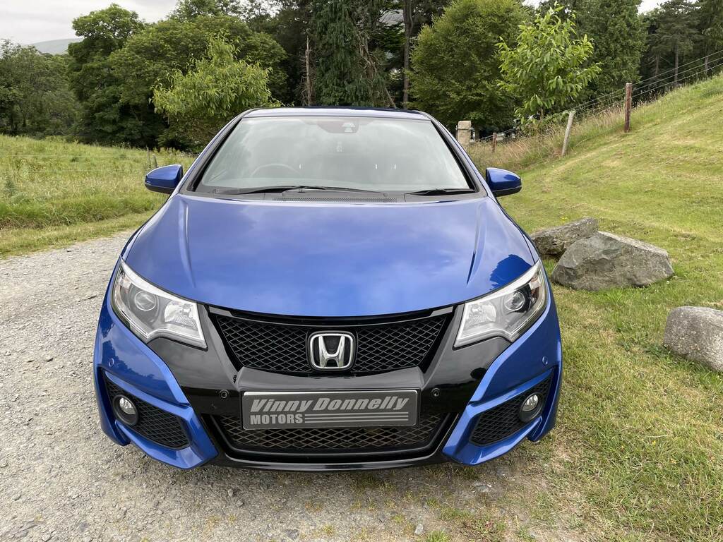 Honda Civic 1.6 I-dtec Sport Nav LD65LZK Blue #3
