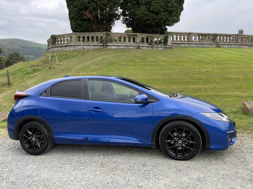 Honda Civic 1.6 I-dtec Sport Nav LD65LZK Blue #2