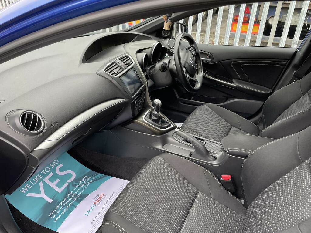 Honda Civic 1.6 I-dtec Sport Nav LD65LZK Blue #6