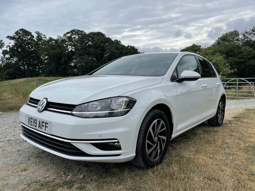 Volkswagen Golf 1.6 Tdi Match White #2