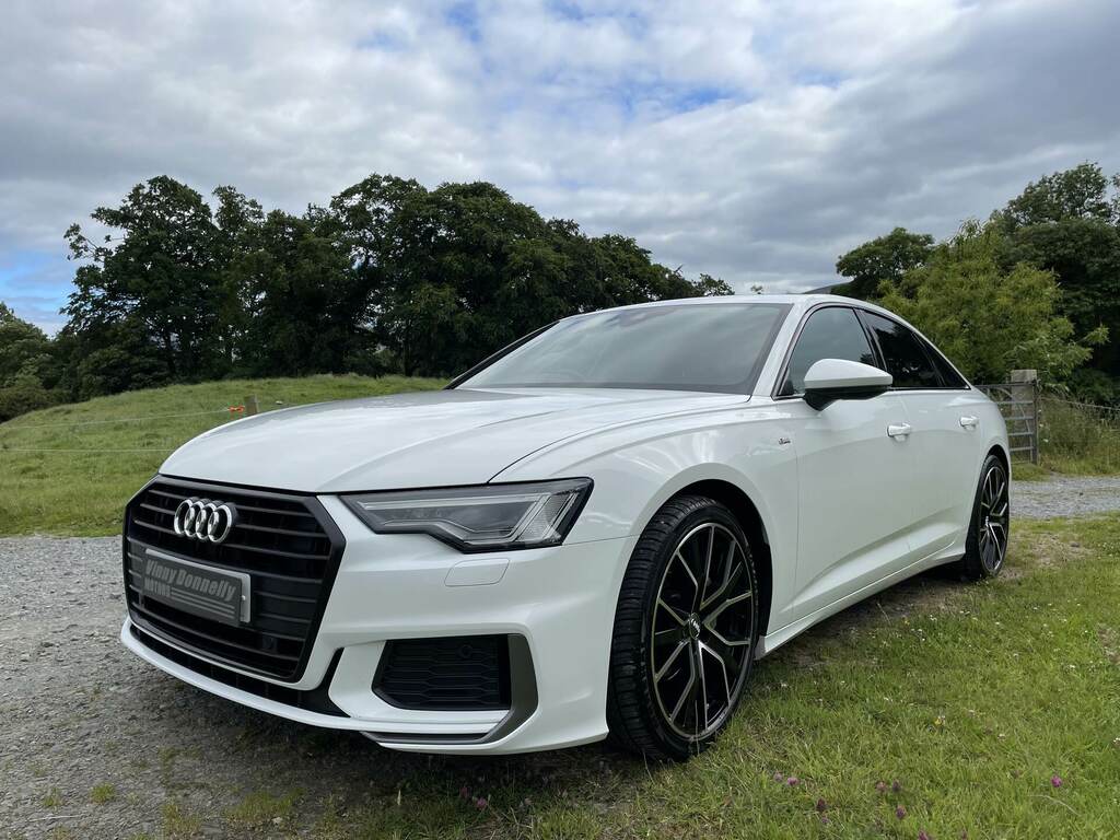 Audi A6 40 Tdi S Line S Tronic White #2