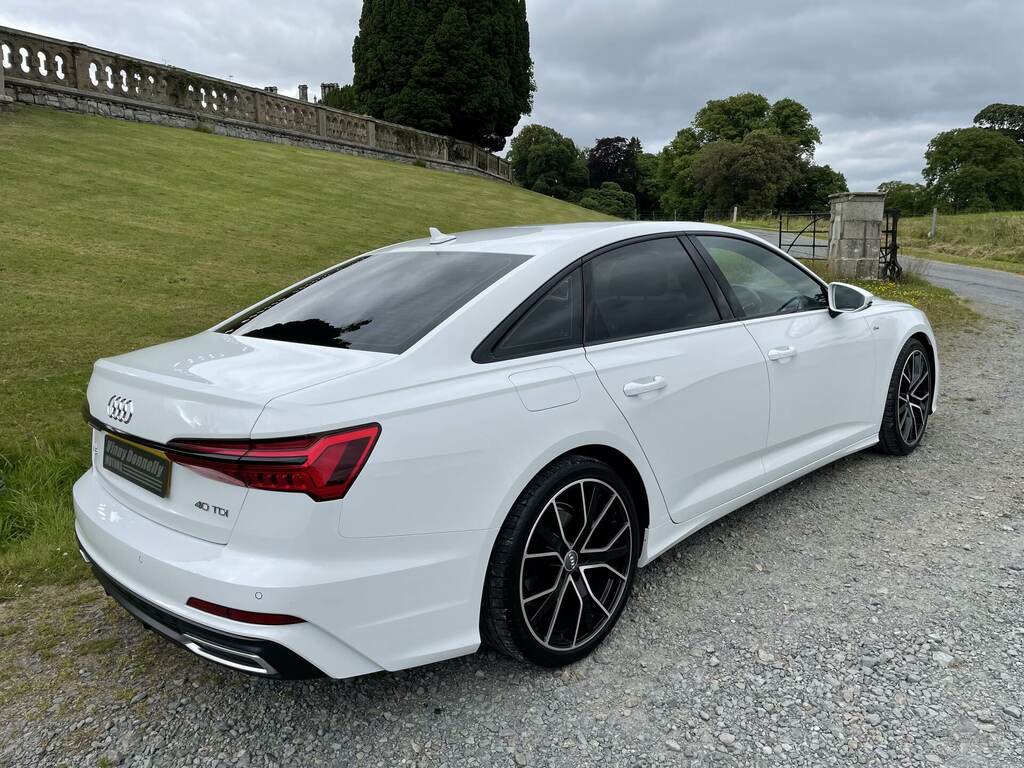Audi A6 40 Tdi S Line S Tronic White #3