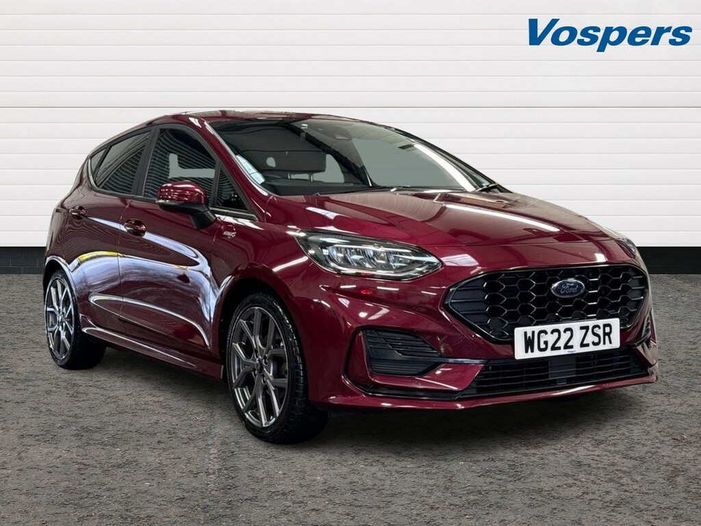 Ford Fiesta 1.0 Ecoboost St-line Red