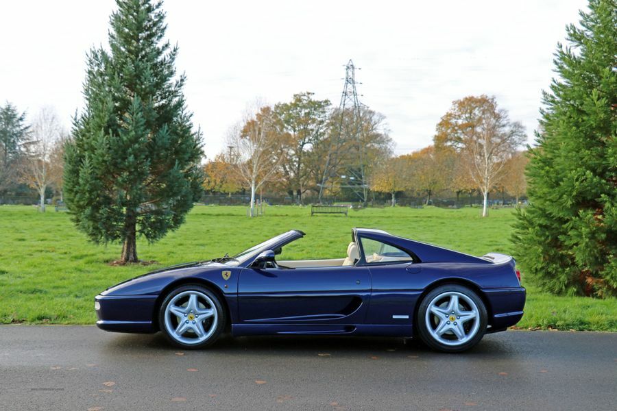 Ferrari 355 F1 Gts Manual Blue #6