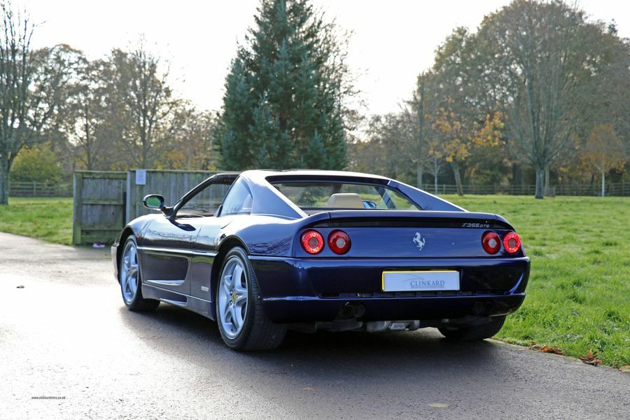 Ferrari 355 F1 Gts Manual Blue #7