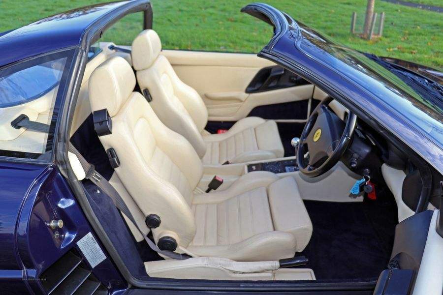 Ferrari 355 F1 Gts Manual Blue #18