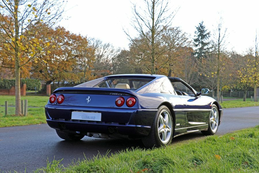 Ferrari 355 F1 Gts Manual Blue #9