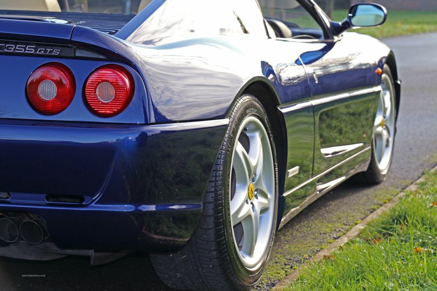 Ferrari 355 F1 Gts Manual Blue #19