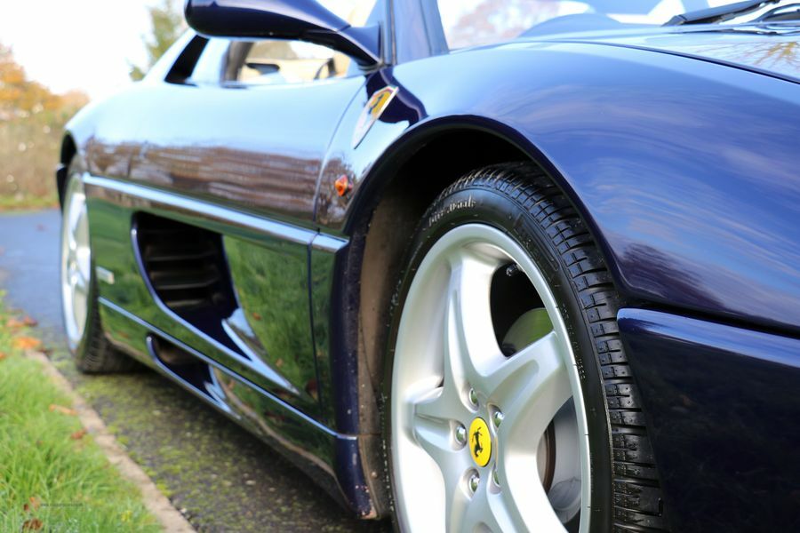 Ferrari 355 F1 Gts Manual Blue #25