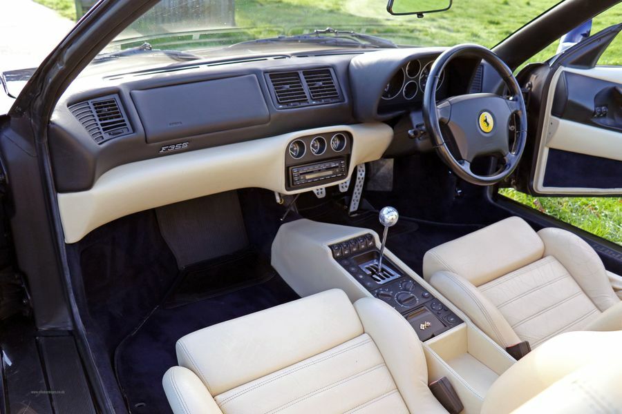 Ferrari 355 F1 Gts Manual Blue #17
