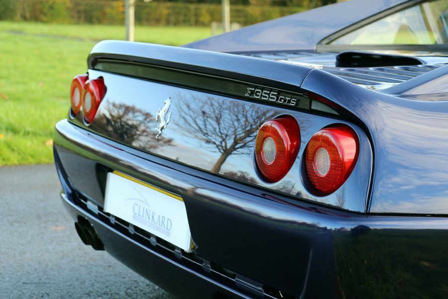 Ferrari 355 F1 Gts Manual Blue #10