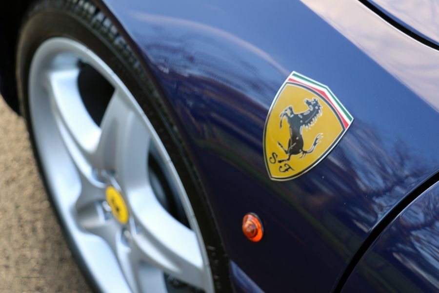 Ferrari 355 F1 Gts Manual Blue #22