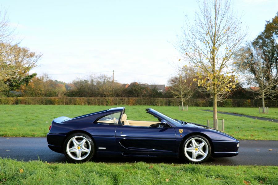 Ferrari 355 F1 Gts Manual Blue #36
