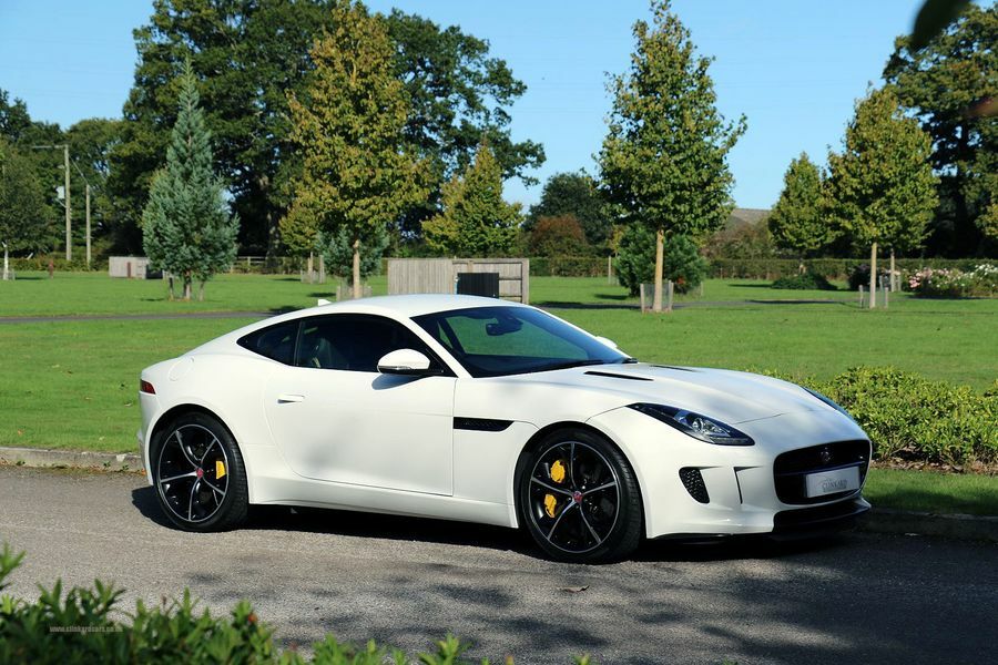 Jaguar F-Type Type 3.0 S Coupe White #4