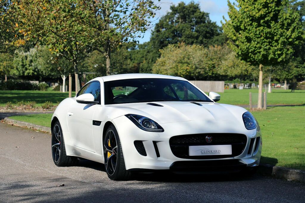 Jaguar F-Type Type 3.0 S Coupe White #1
