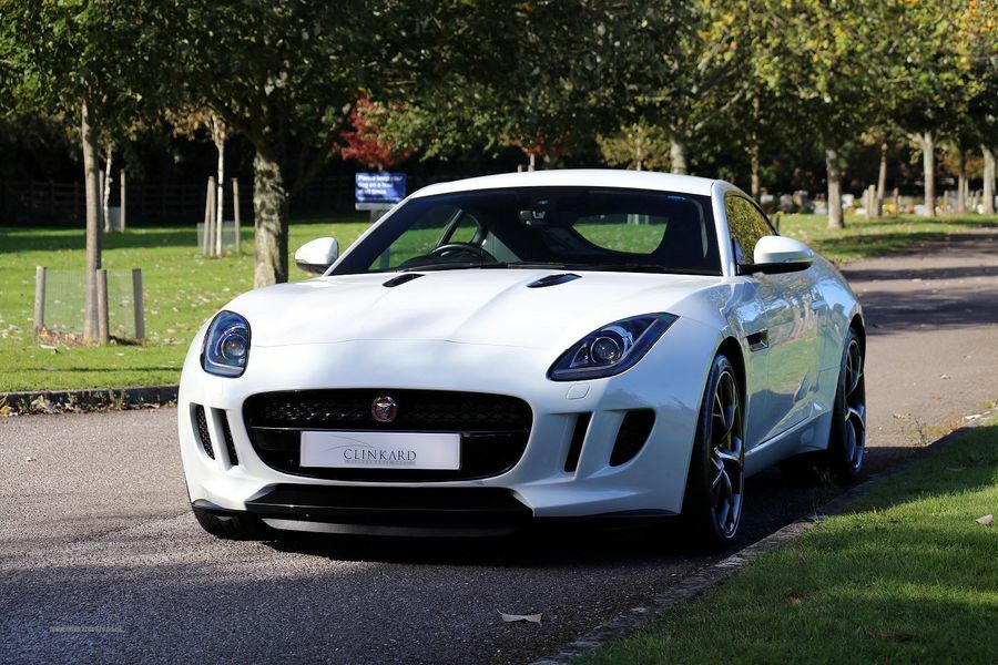 Jaguar F-Type Type 3.0 S Coupe White #6