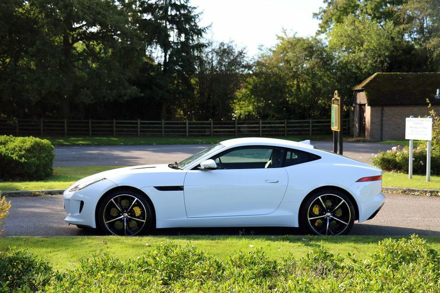 Jaguar F-Type Type 3.0 S Coupe White #7