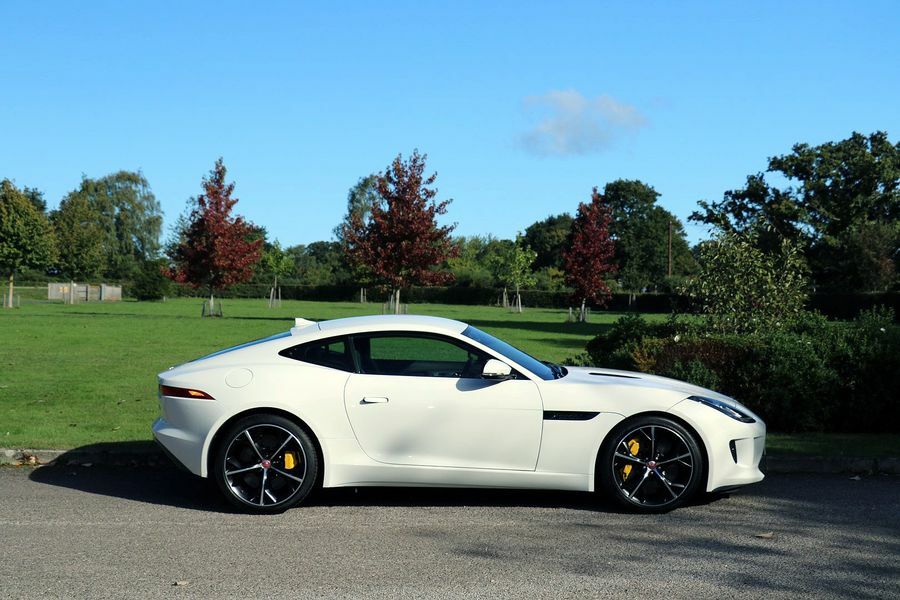 Jaguar F-Type Type 3.0 S Coupe White #2