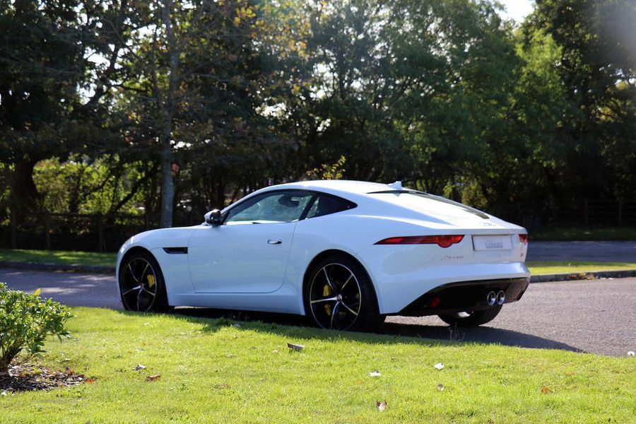 Jaguar F-Type Type 3.0 S Coupe White #8