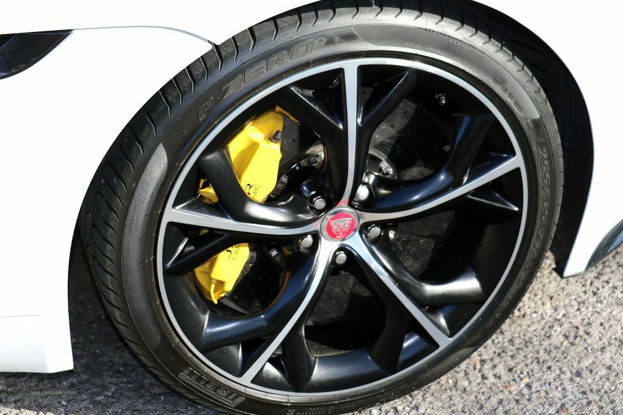 Jaguar F-Type R8 Spyder Quattro V10 White #21
