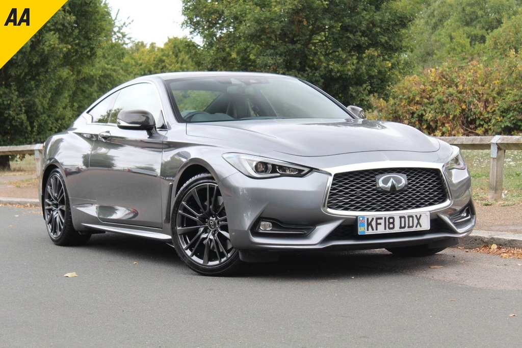 Infiniti Q60 Automatic Grey #1