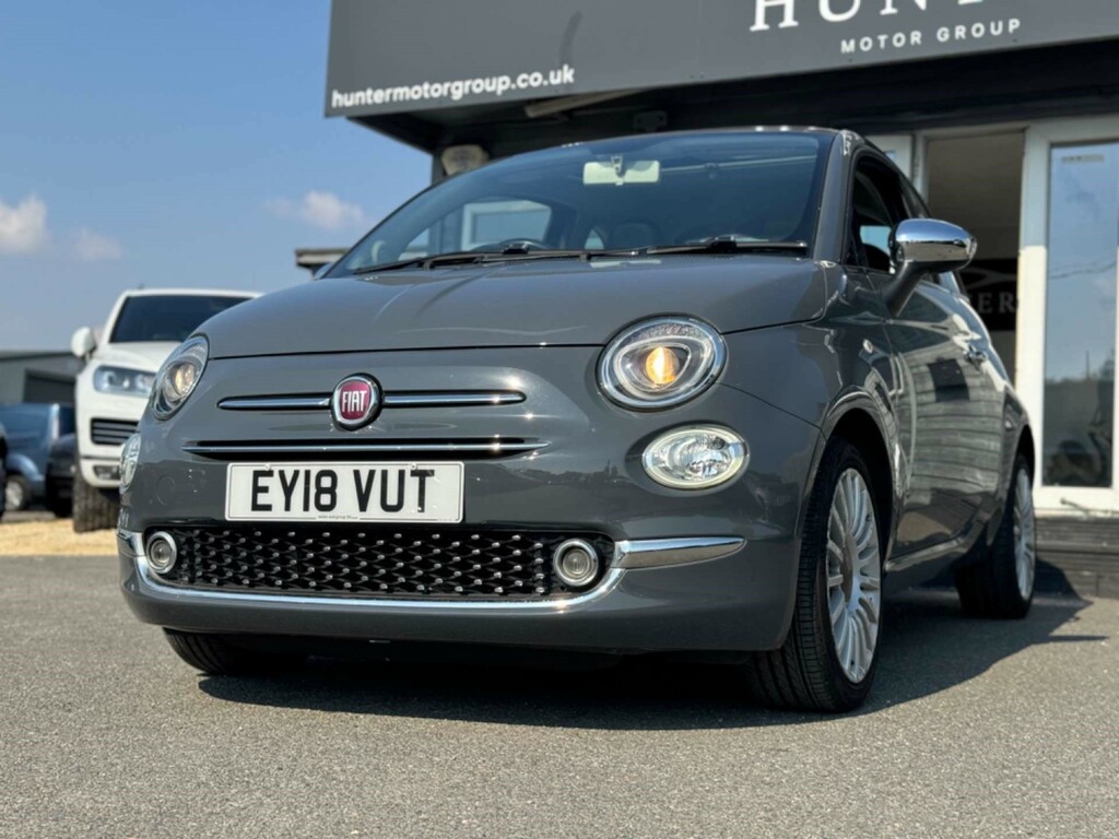 Fiat 500 Mirror Hatchback Euro 6 Ss EY18VUT Grey #5