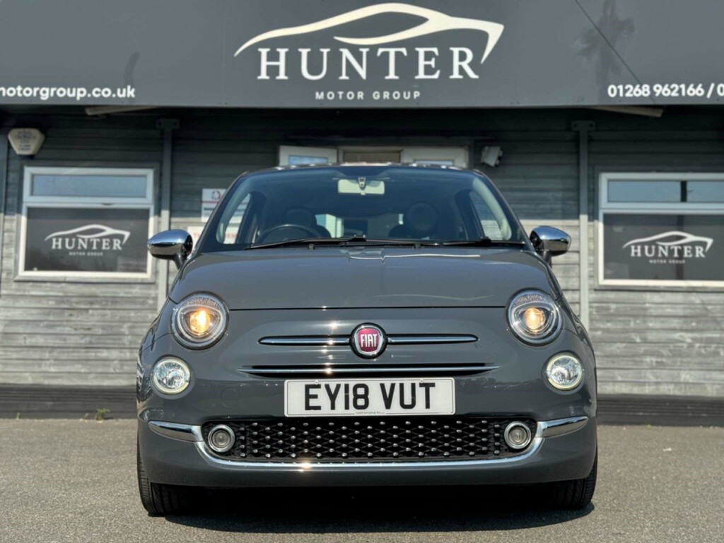 Fiat 500 Mirror Hatchback Euro 6 Ss EY18VUT Grey #6