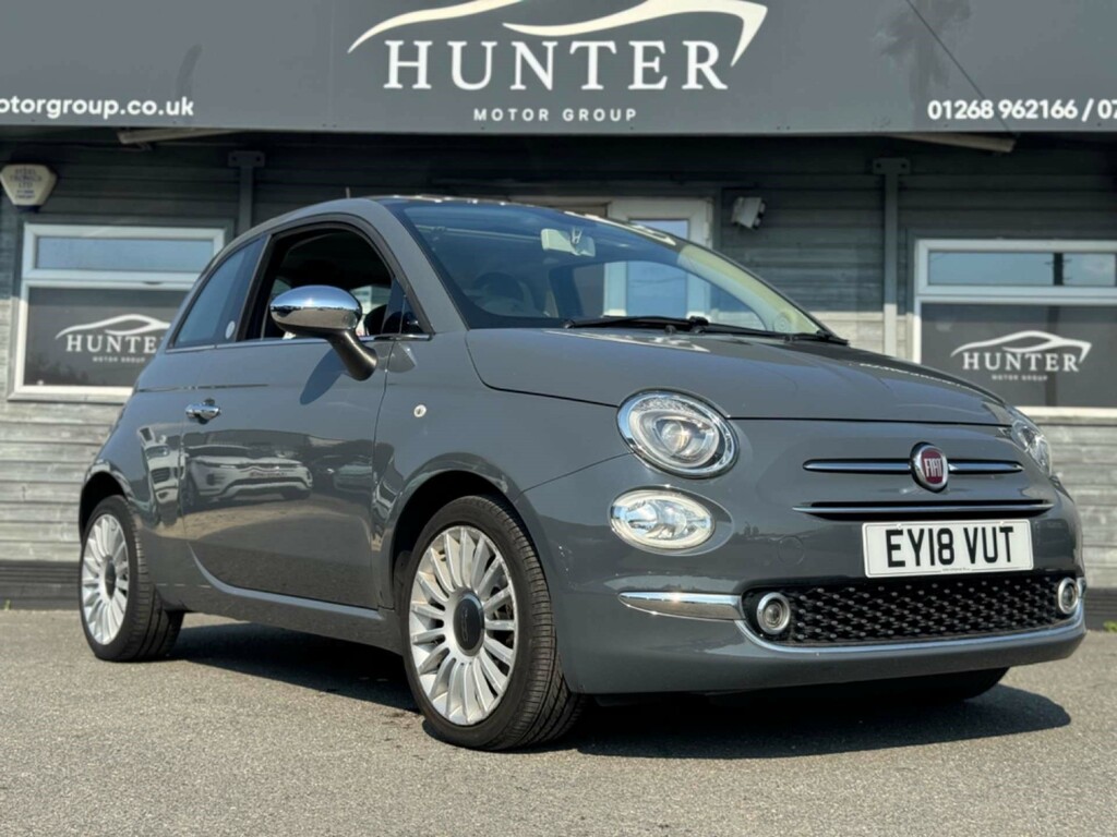 Fiat 500 Mirror Hatchback Euro 6 Ss EY18VUT Grey #4