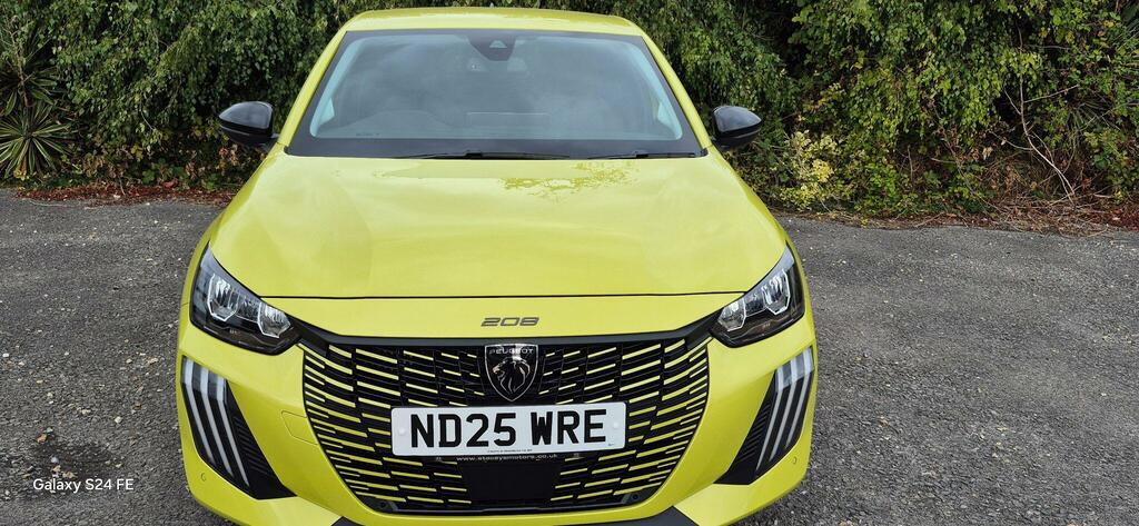Peugeot 208 1.2 Puretech Allure Euro 6 Ss ND25WRE Yellow #2
