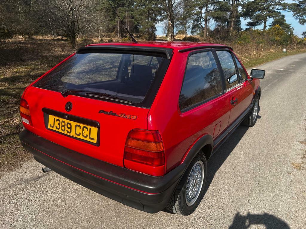 Volkswagen Polo 1300 Gt Coupe Rally Car Red #34