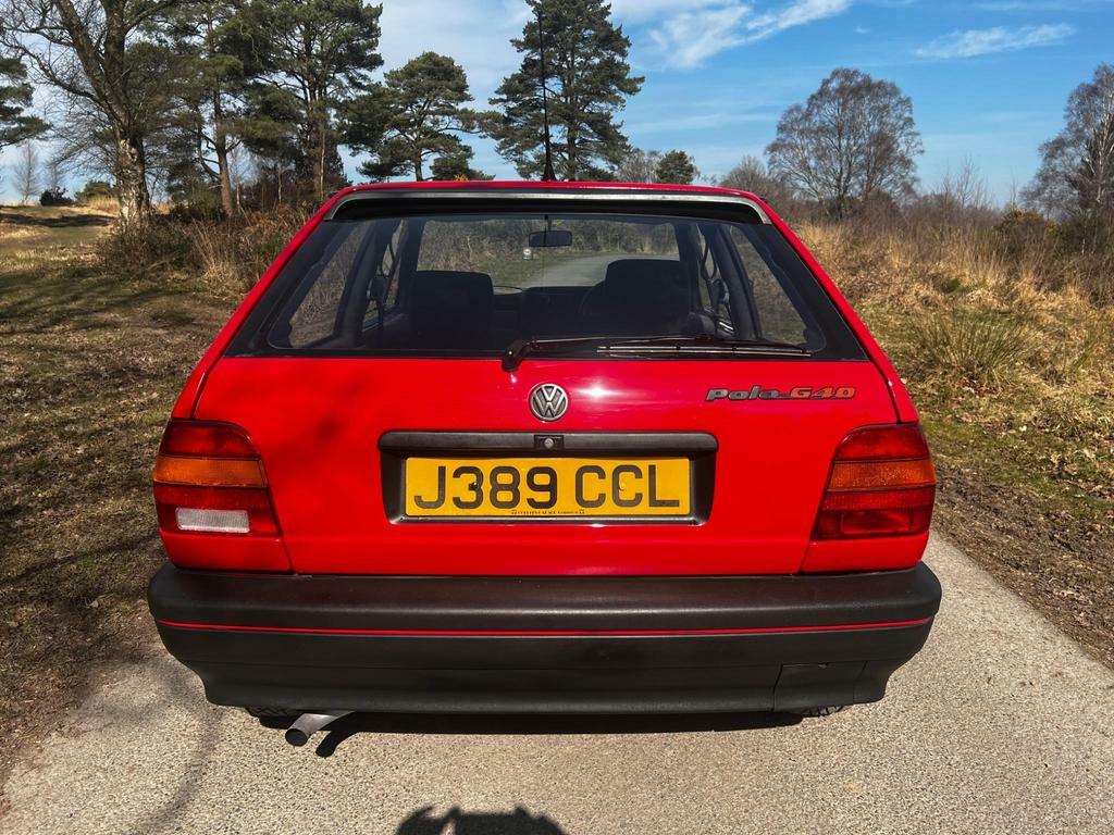 Volkswagen Polo 1300 Gt Coupe Rally Car Red #35